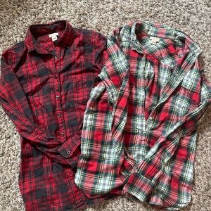Jcrew popover flannel